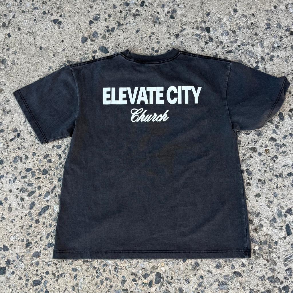 A Jesus Church Tee - Vintage Black